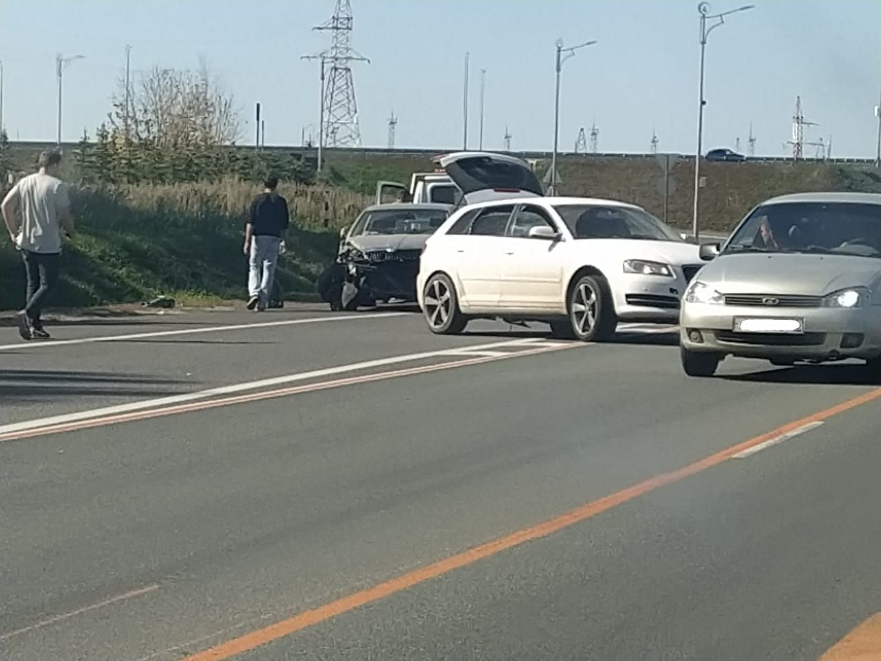 В Лаишевском районе вчера произошло массовое ДТП