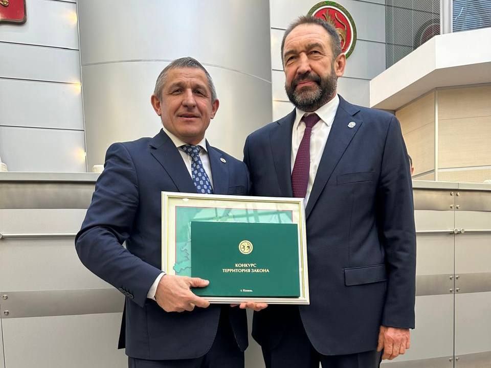 Алексей Песошин наградил победителей республиканского конкурса «Территория Закона»