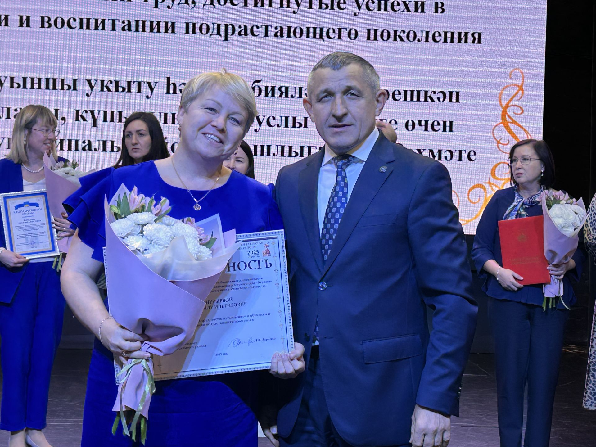 В Лаишевском доме культуры отметили День учителя