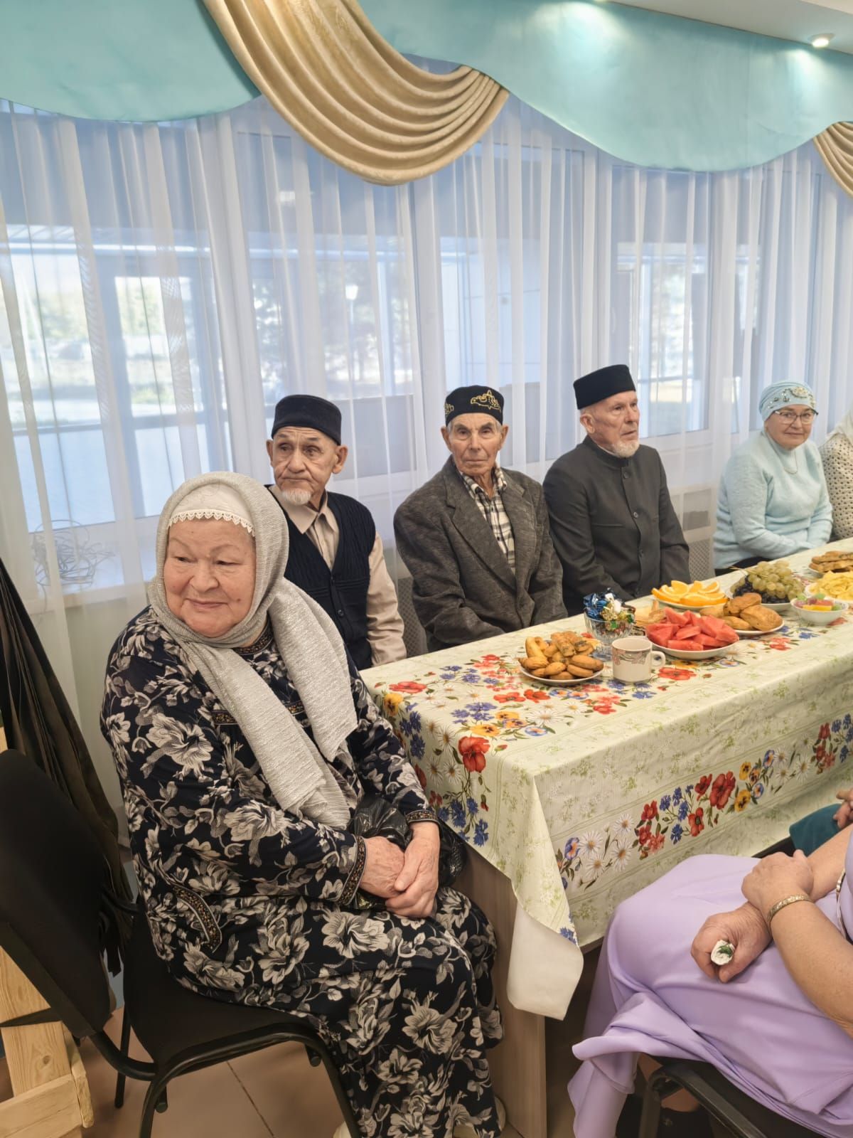 Теплая встреча согрела сердца в Атабаевском доме культуры
