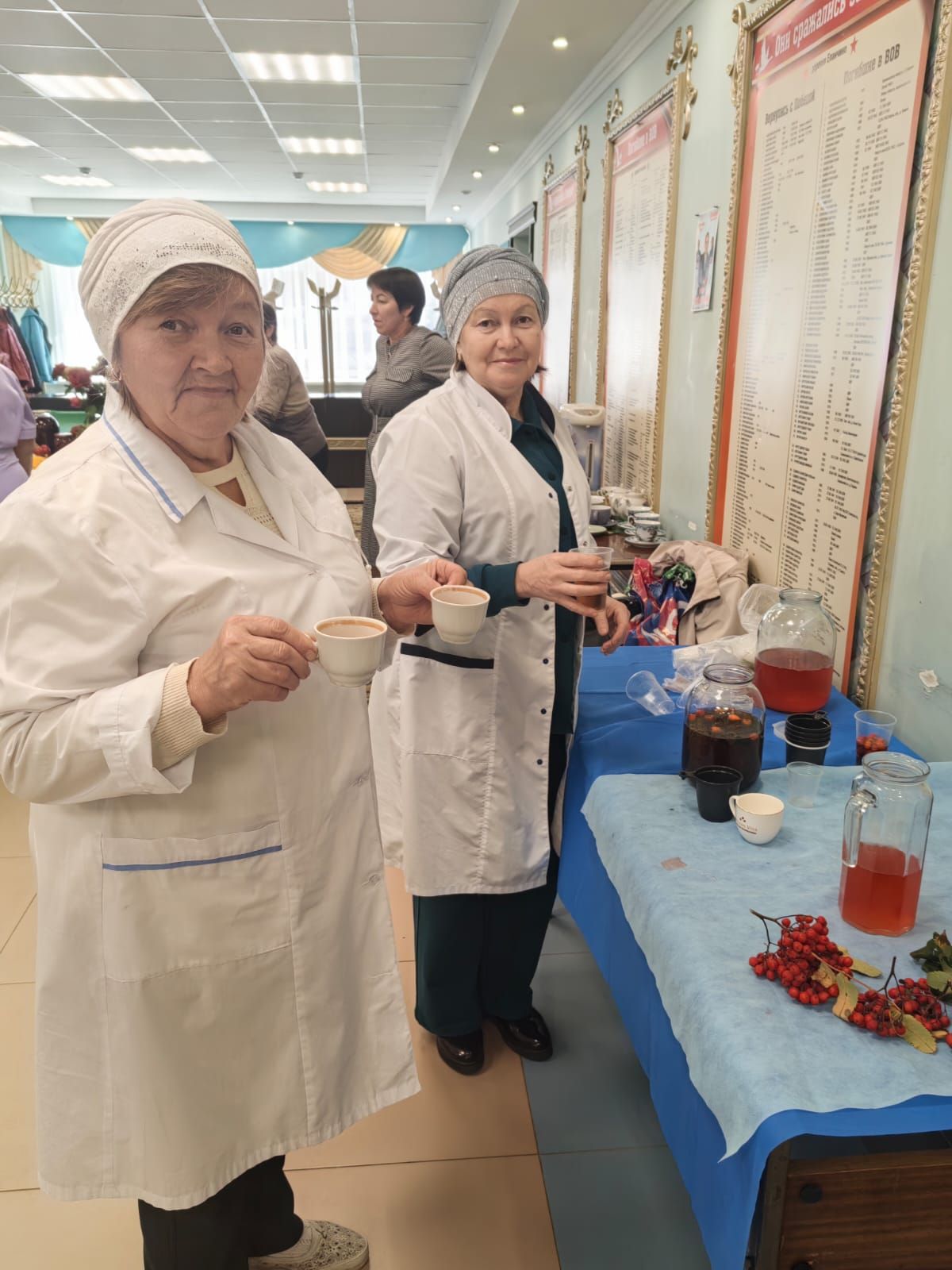 Теплая встреча согрела сердца в Атабаевском доме культуры