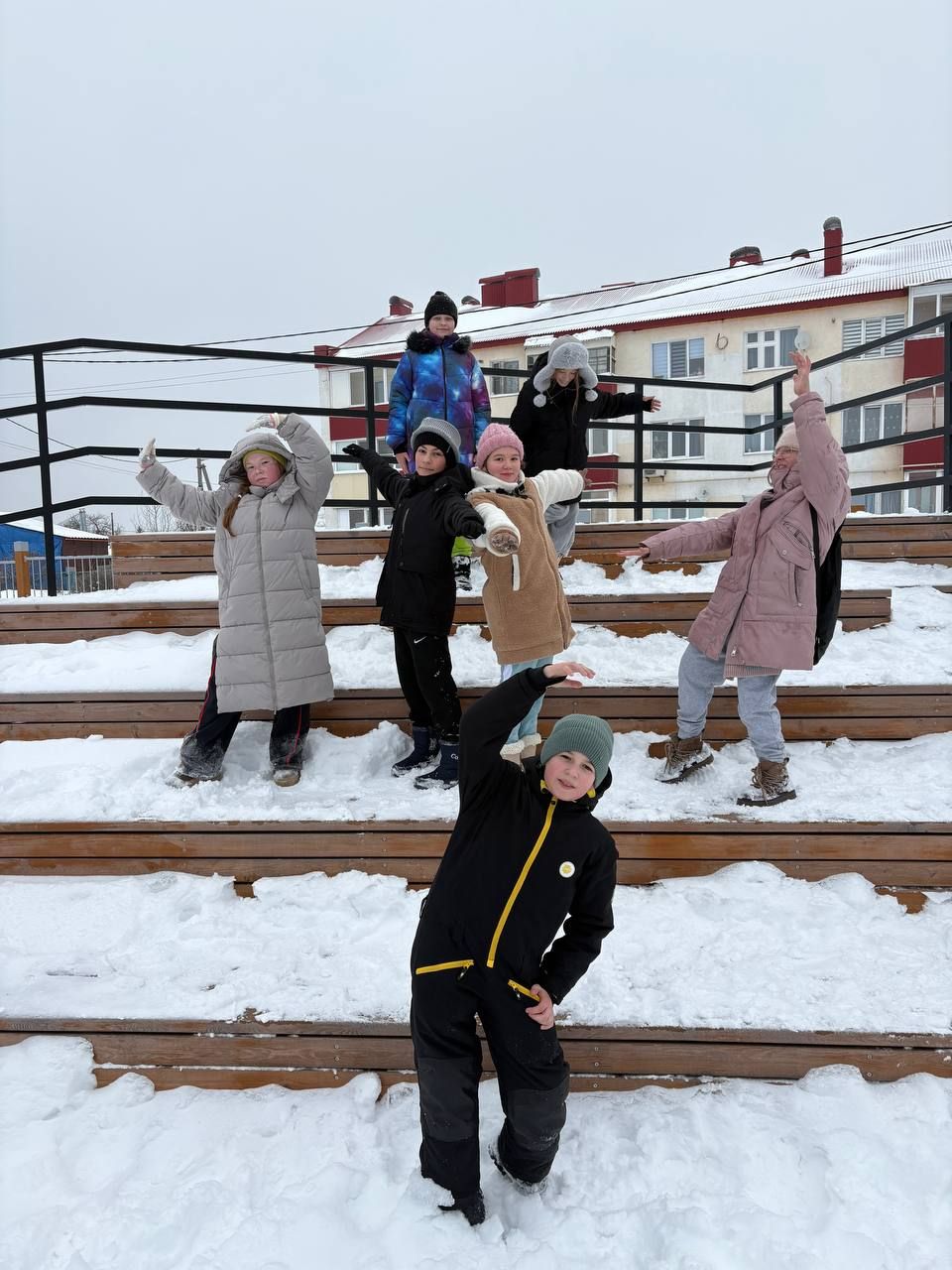 Молодые лаишевцы приняли участие в квесте «В объективе — зима»