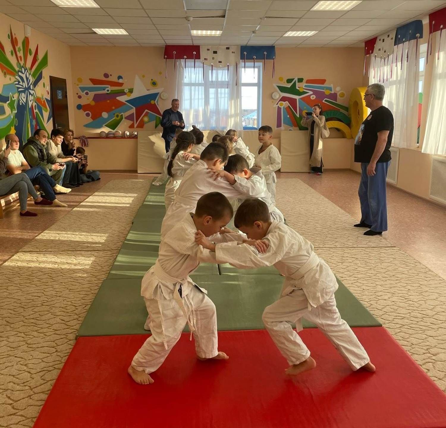 Сокуры балалар бакчасының яшь дзюдочылары ярышты
