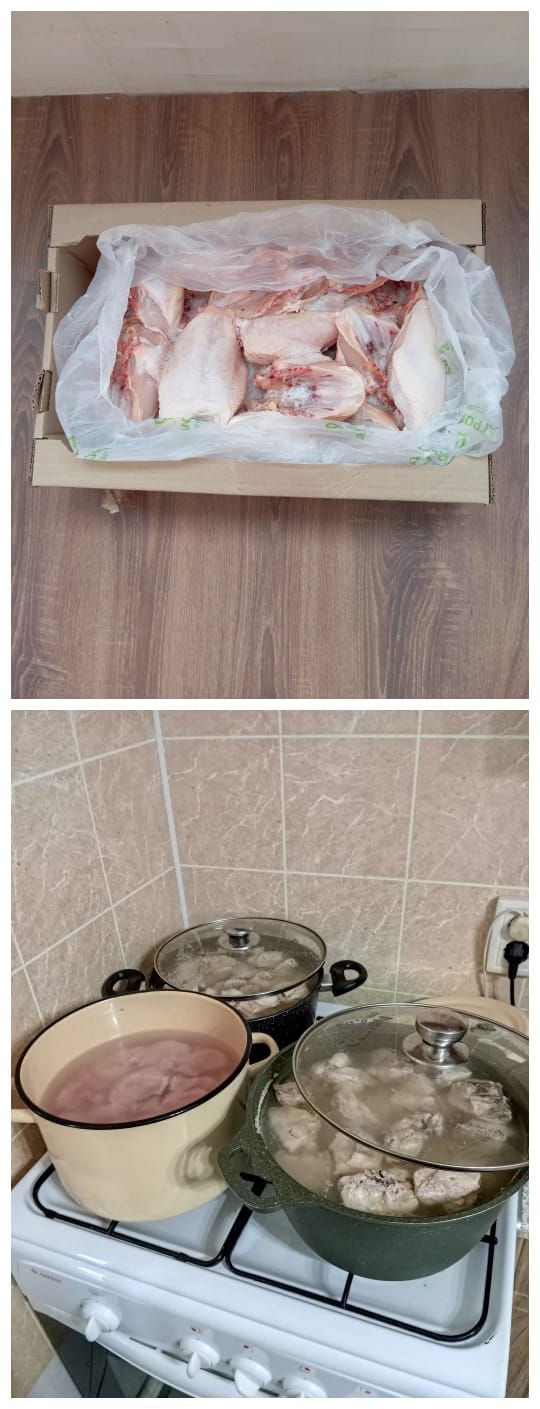 Муж одобрил суп, приготовленный волонтерами