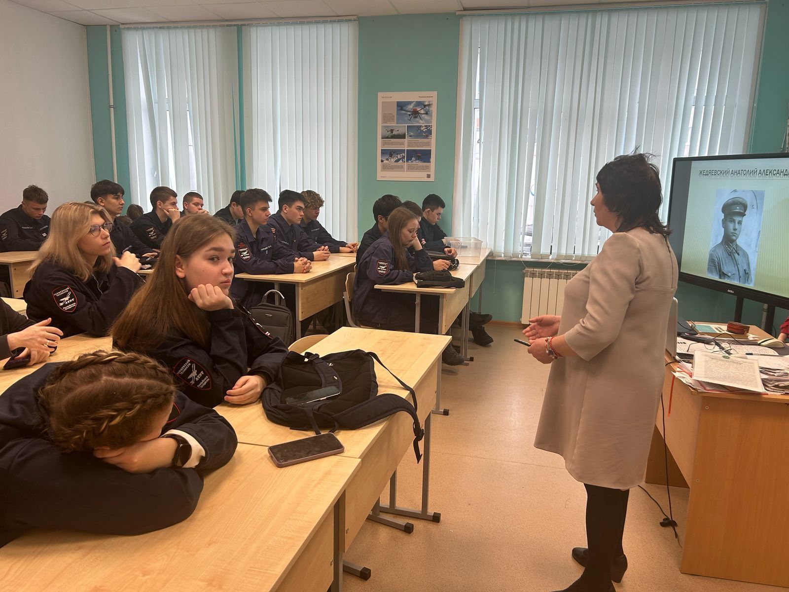 В Лаишевском техникуме прошла встреча, посвящённая Великой Отечественной войне