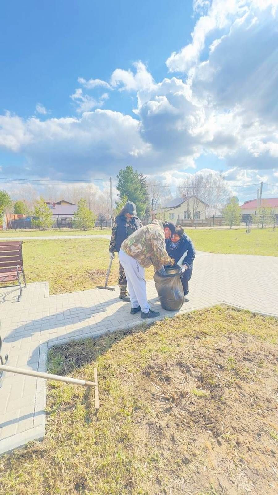 Лаеш районында яшәүчеләр үз җирлекләренең урамнарын тәртипкә китерә