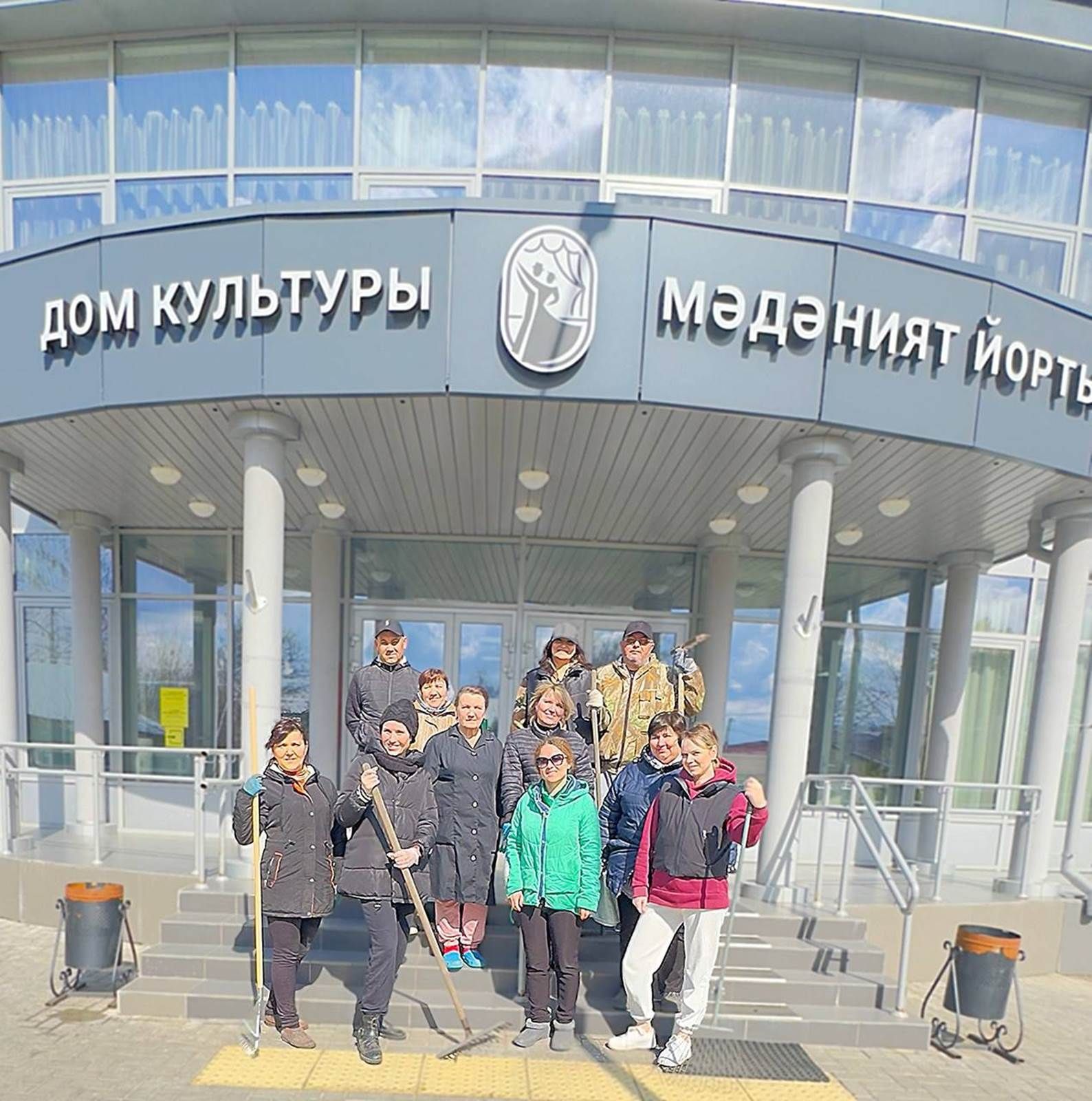 Лаеш районында яшәүчеләр үз җирлекләренең урамнарын тәртипкә китерә