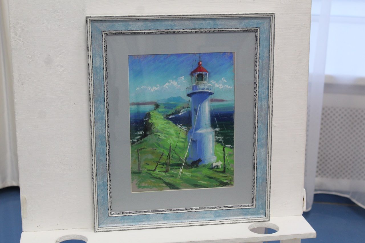 Лаишевская художница Ольга Довбыш провела третью выставку своих картин «Отражение»