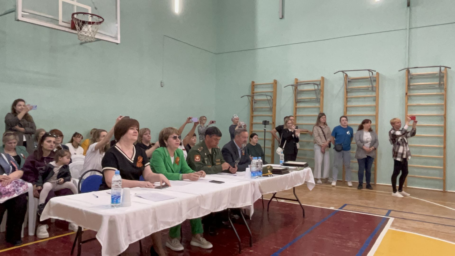 В Лаишеве прошел смотр строя и песни дошкольников