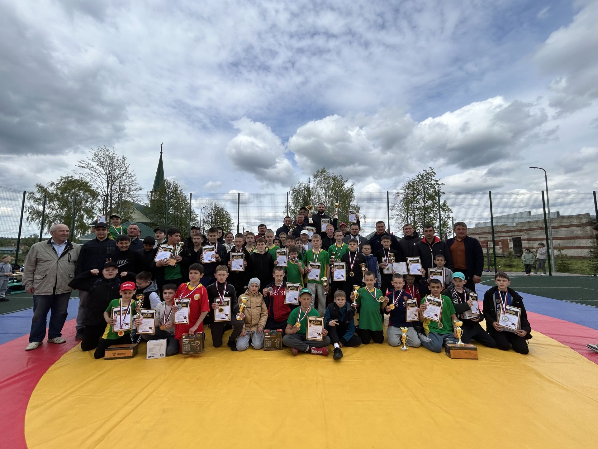 В селе Пелево прошёл турнир по корэш, посвящённый 80-летию Победы!