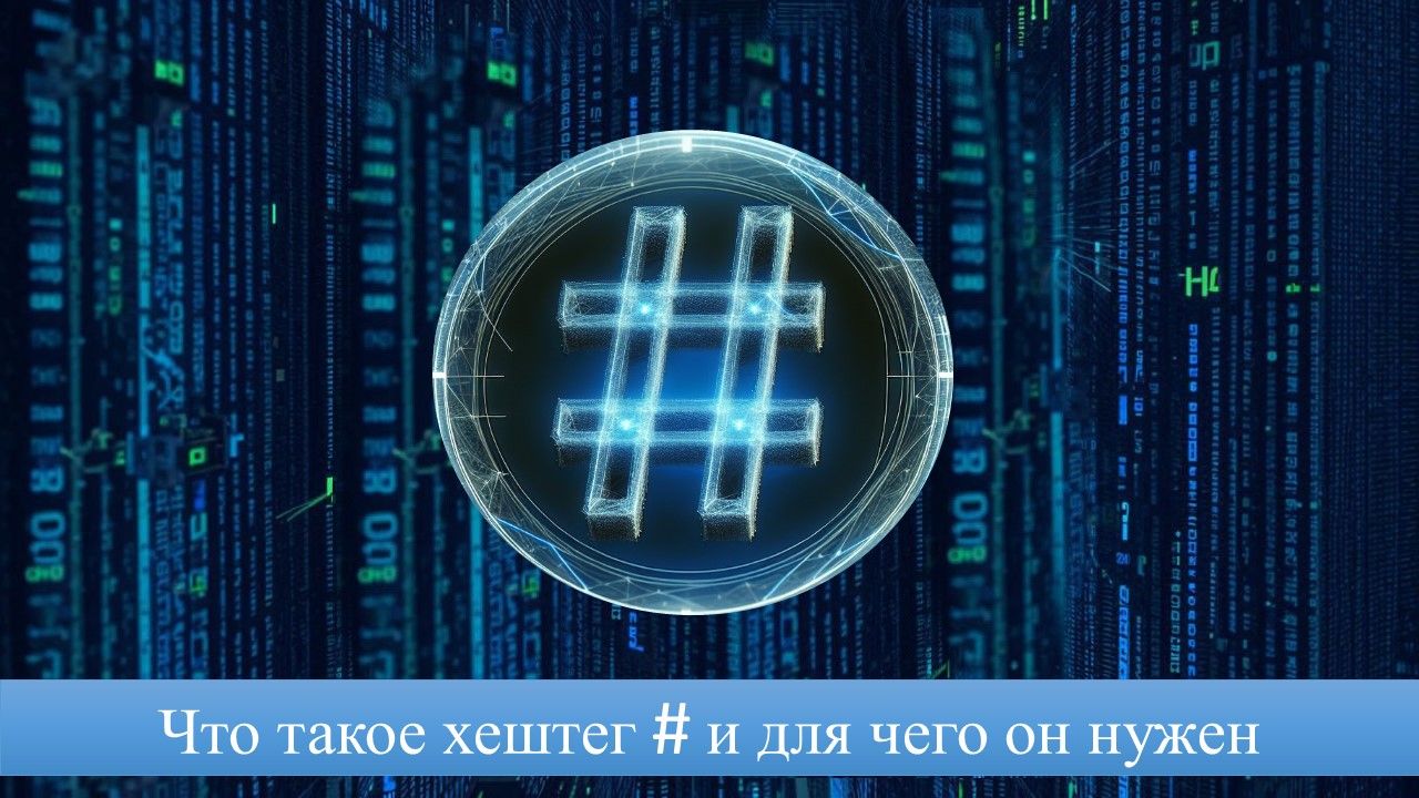 Компьютерный ликбез для пожилых: что такое хештег и для чего он нужен