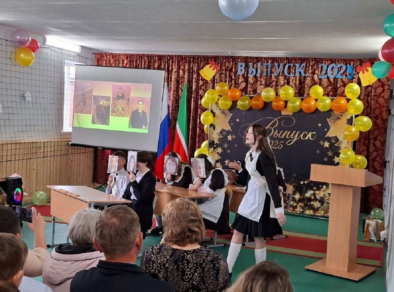 Ташкирмән мәктәбендә соңгы кыңгырау