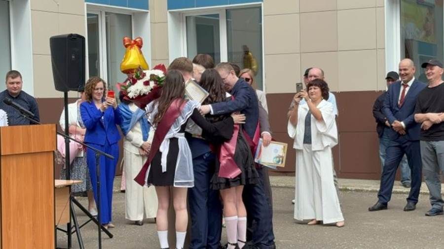 Лаешның 1 нче гимназиясендә соңгы кыңгырау