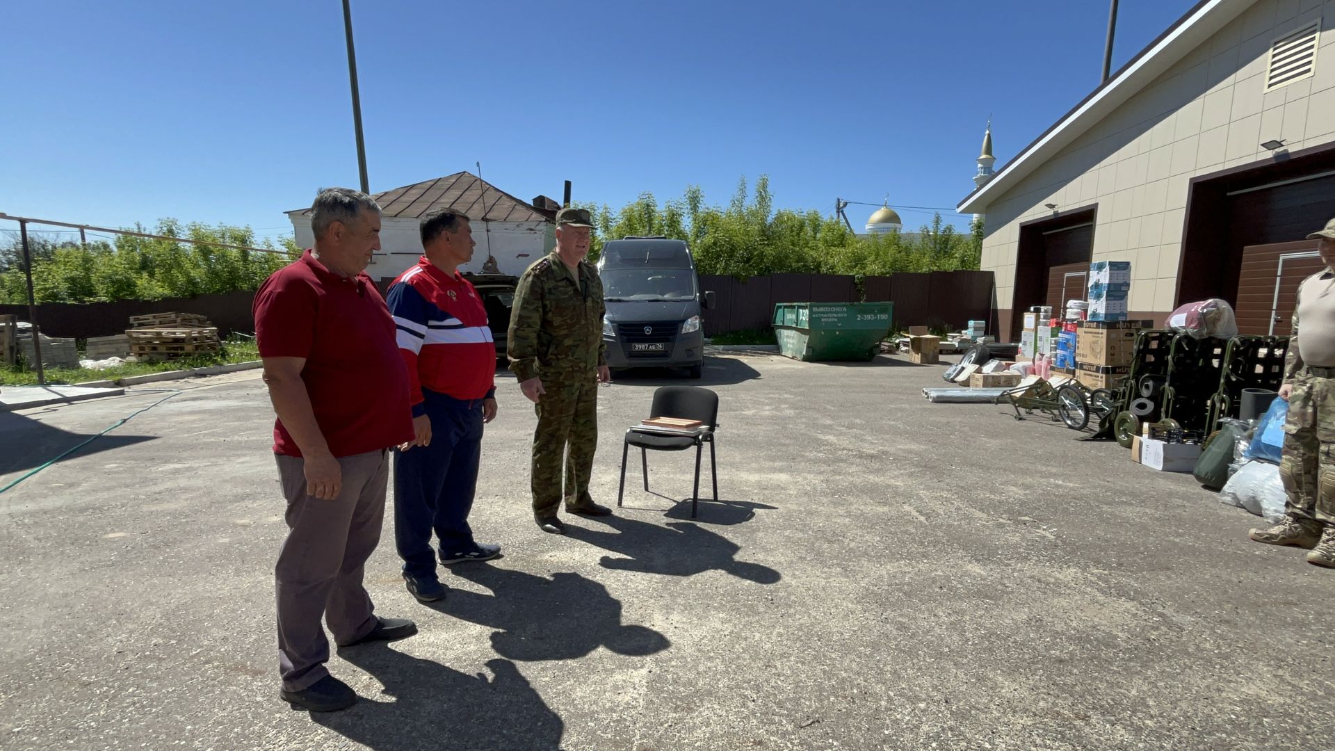 Из Лаишевского района в очередной раз отправлен гуманитарный груз для бойцов на передовой