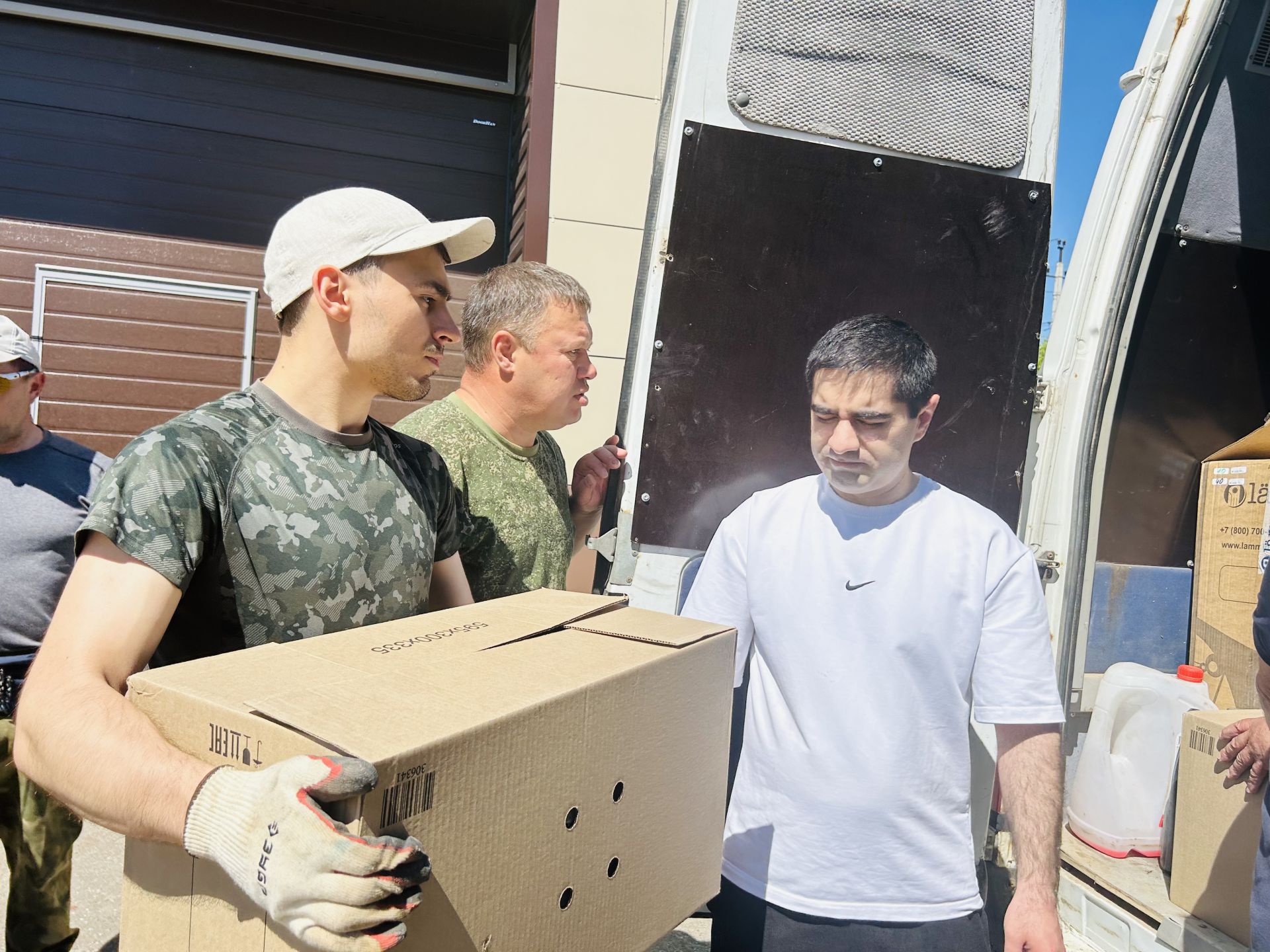 Из Лаишевского района в очередной раз отправлен гуманитарный груз для бойцов на передовой