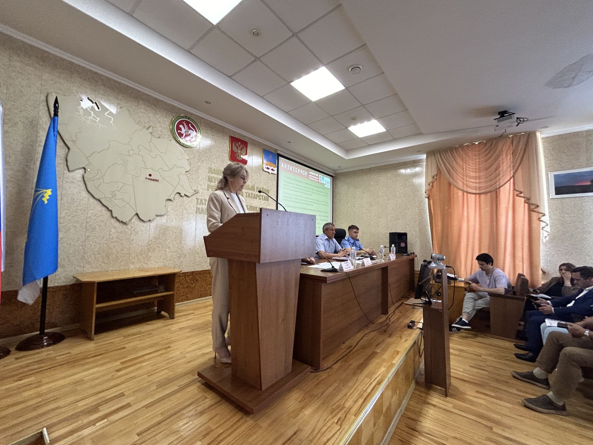 В Лаишевском районе состоялось очередное заседание антитеррористической комиссии