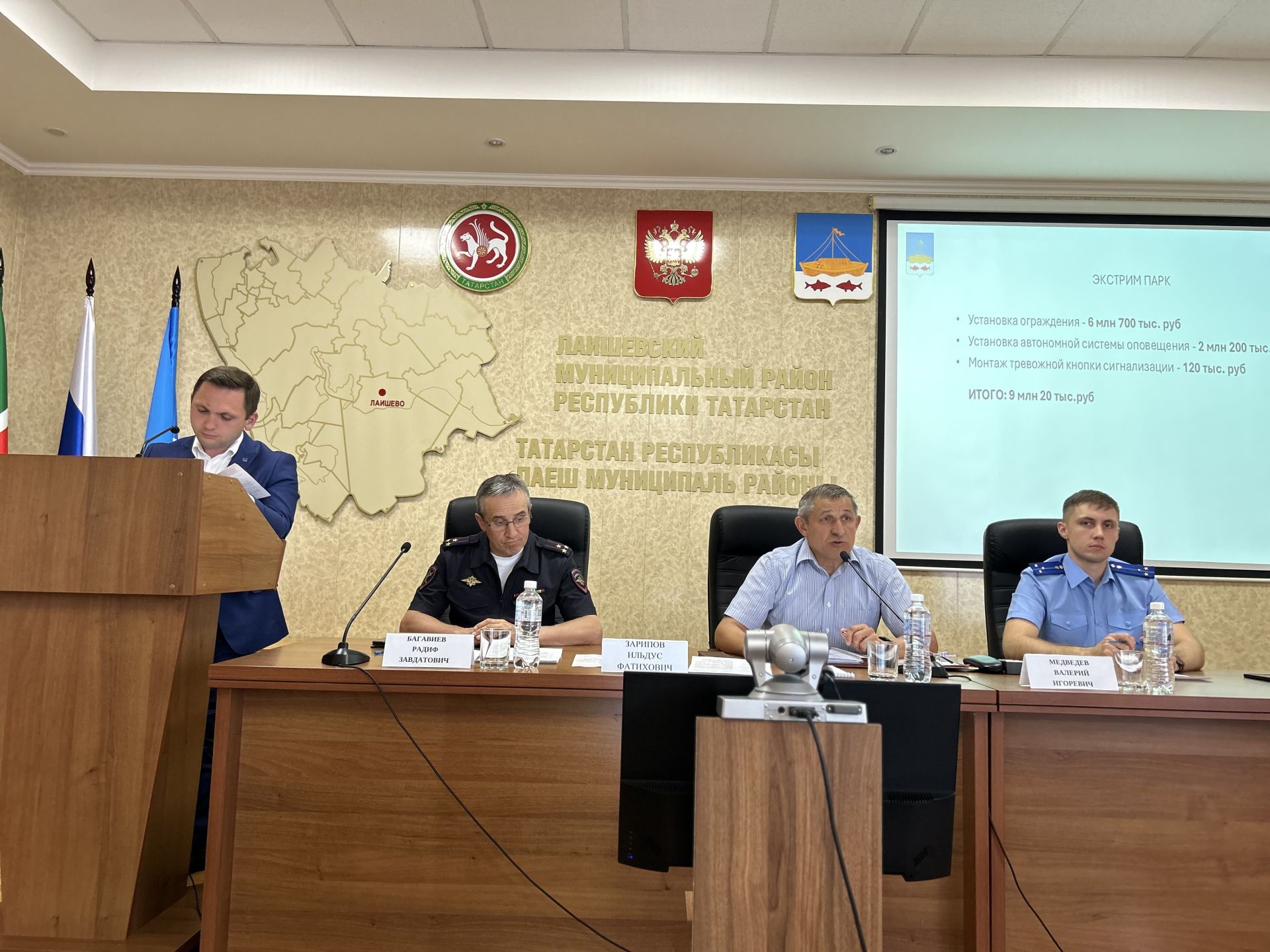 В Лаишевском районе состоялось очередное заседание антитеррористической комиссии