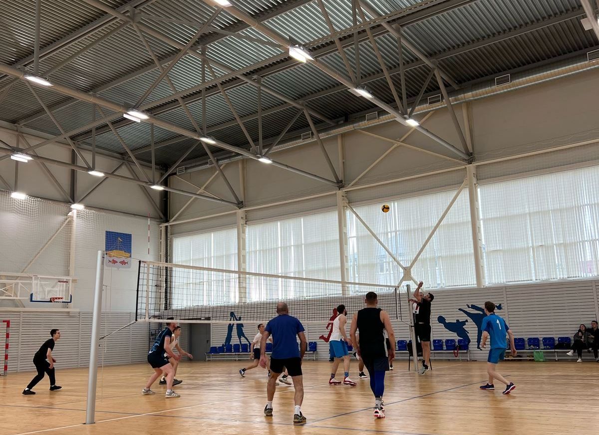 В Лаишеве волейбольный турнир посвятили 80-летию Победы