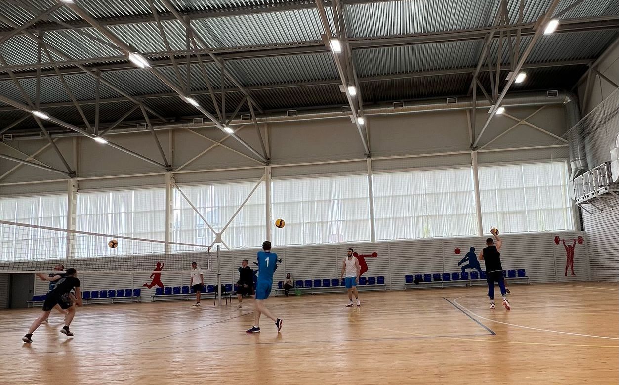 В Лаишеве волейбольный турнир посвятили 80-летию Победы