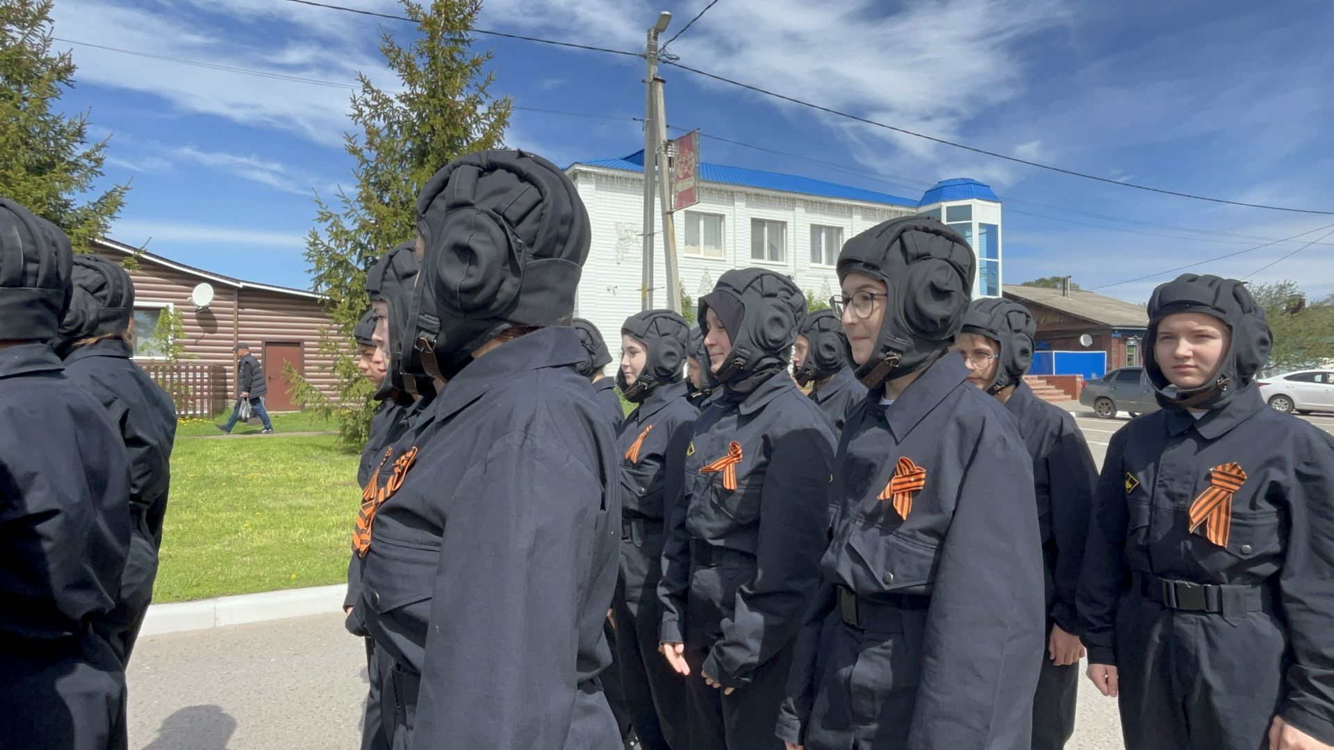 В городе Лаишево прошла генеральная репетиция парада Победы