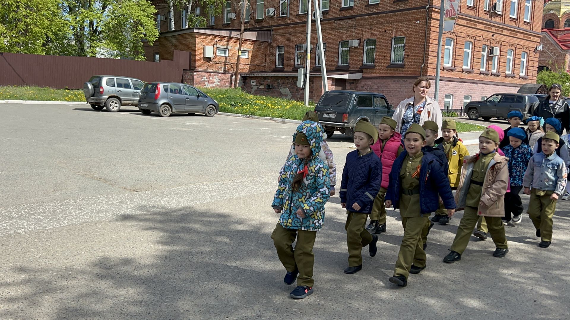 В городе Лаишево прошла генеральная репетиция парада Победы