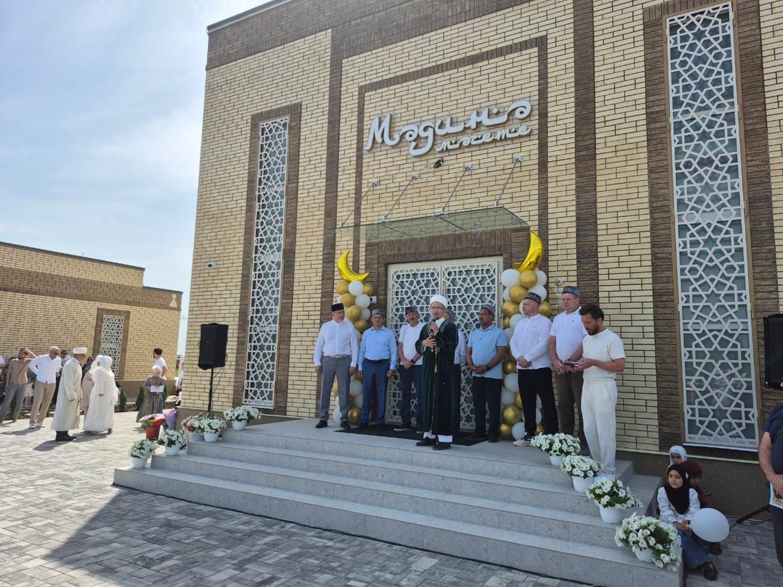 Яңа Сокуры авылында «Мәдинә» мәчете ачылды