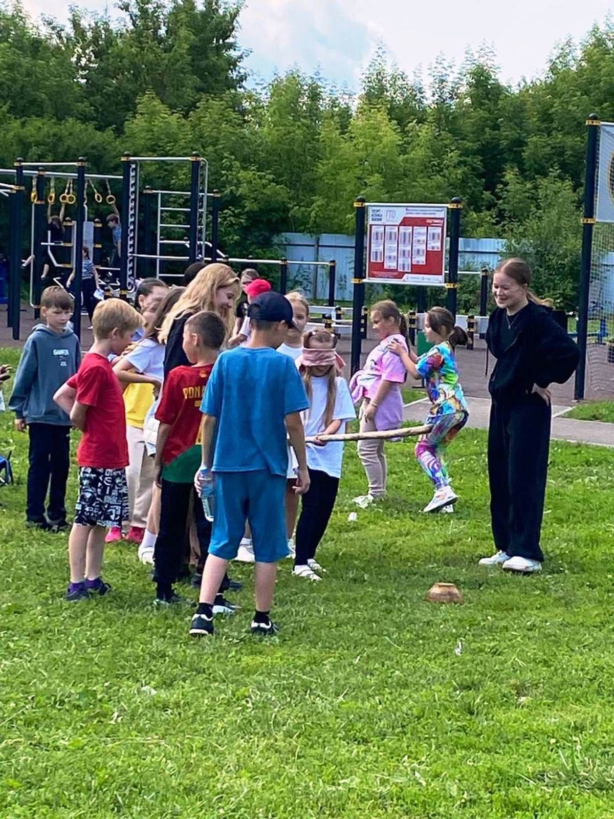 Лагерьда сабантуй