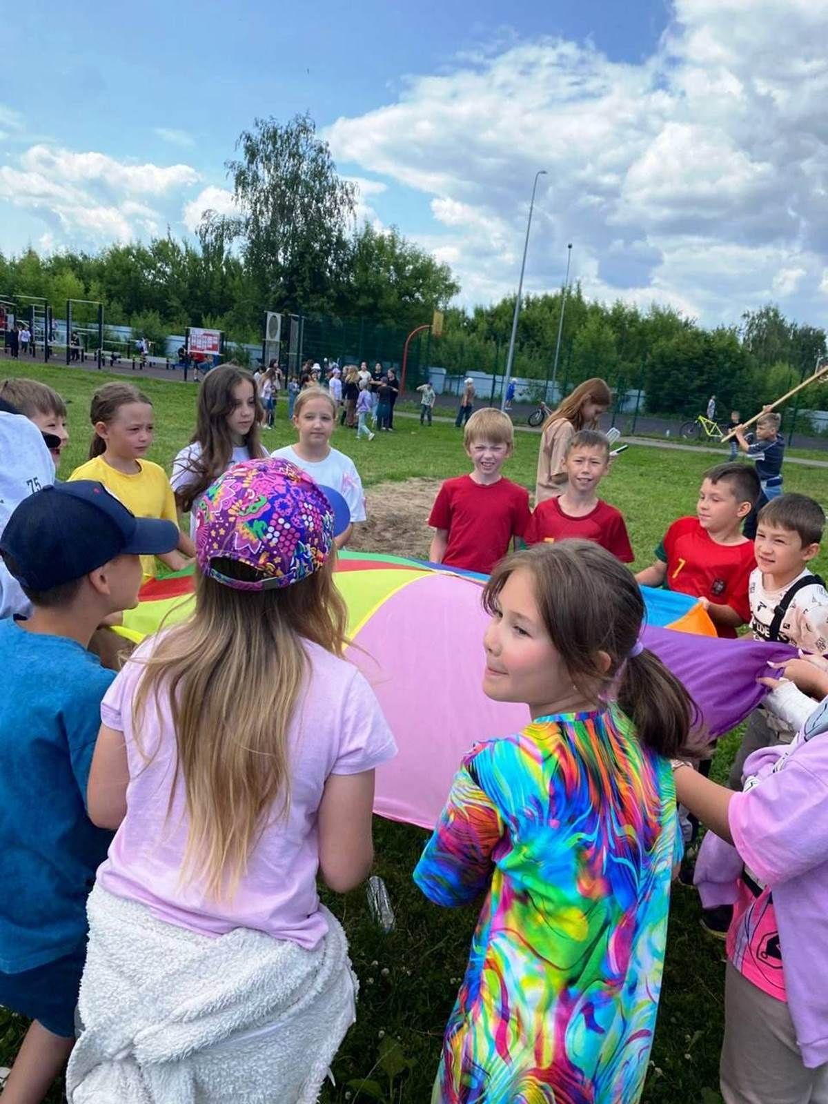 Лагерьда сабантуй