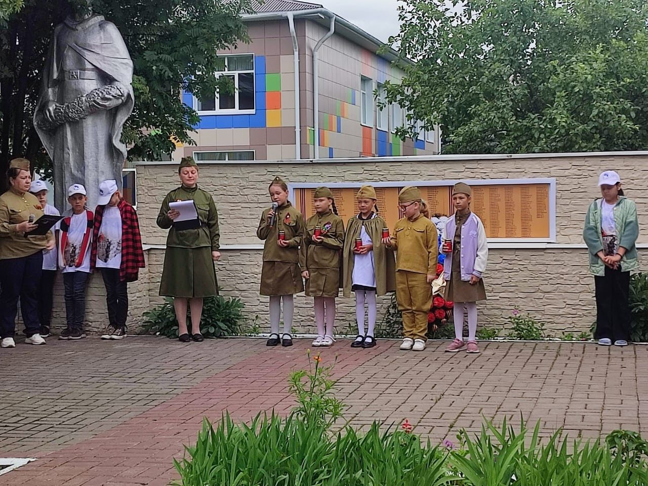 Жители Лаишевского района почтили память погибших в годы Великой Отечественной войне