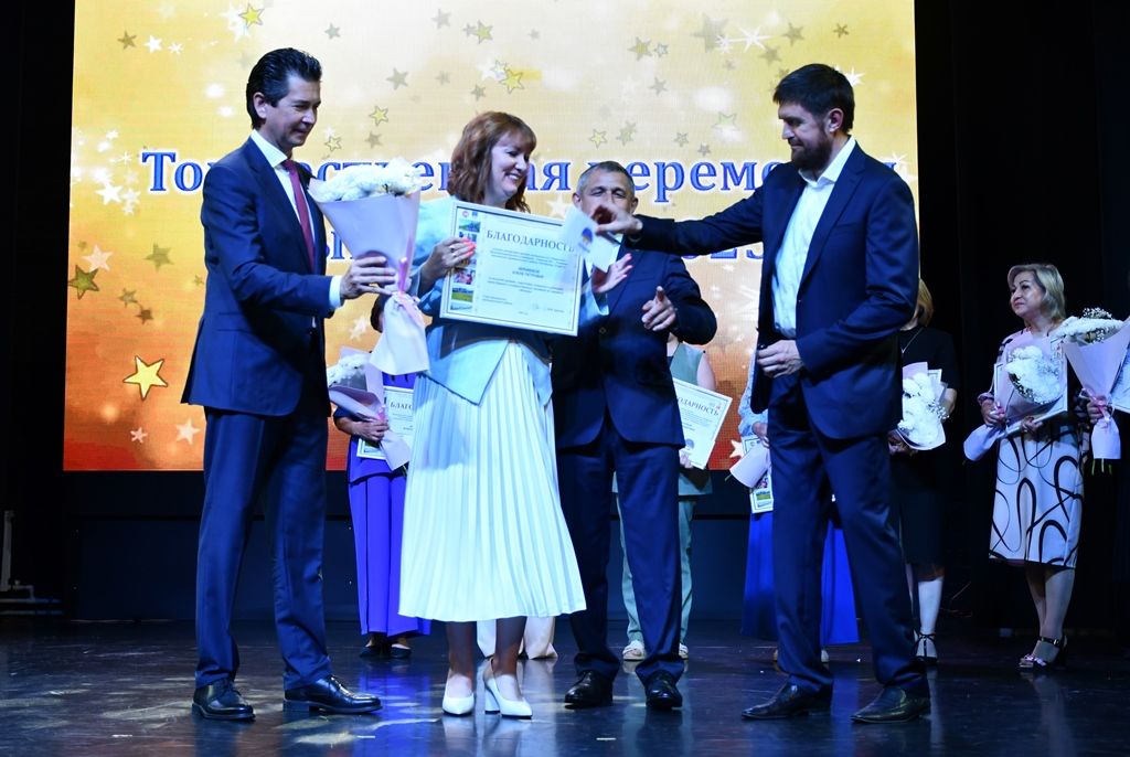 Школьный выпускной Лаишевского района: наставники