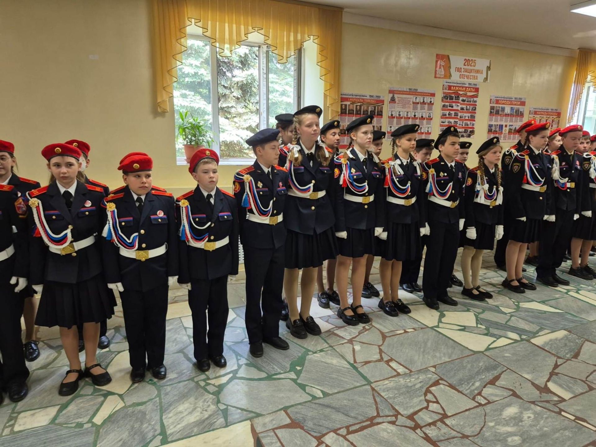 Алексей Петрович Малышев исемендәге Столбище мәктәбендә Советлар Союзы Герое кызы булды