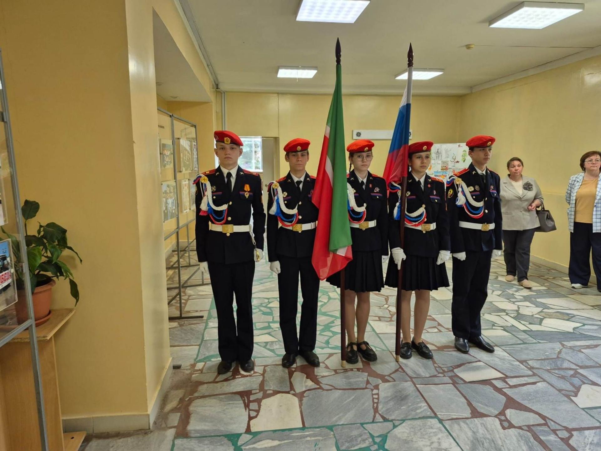Алексей Петрович Малышев исемендәге Столбище мәктәбендә Советлар Союзы Герое кызы булды