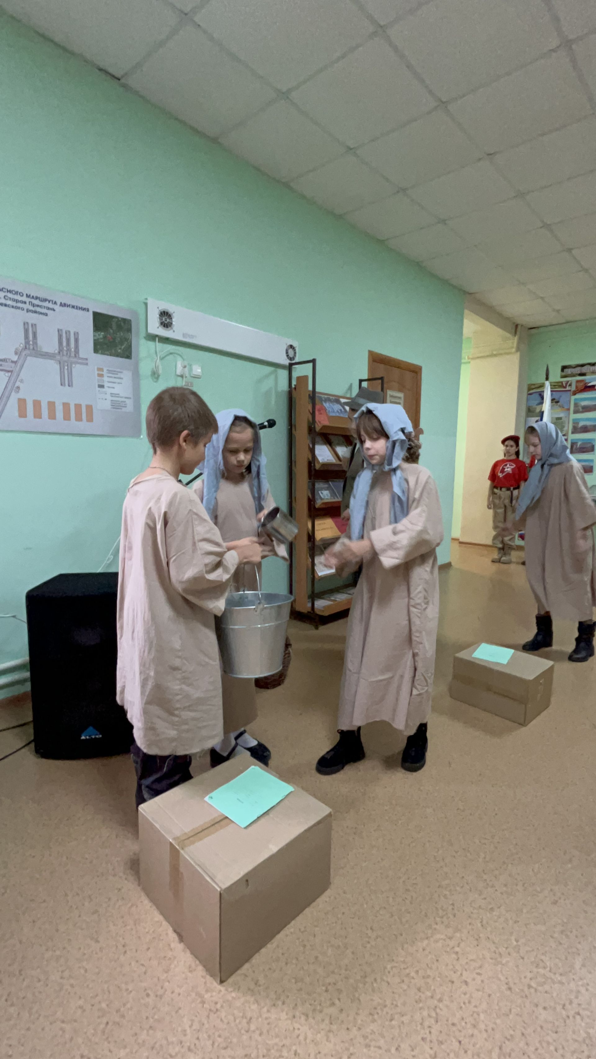 В Лаишевской школе №3 торжественно открыли экспозицию «Наши выпускники — участники СВО»