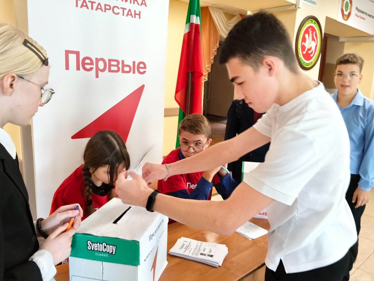 Лаишевские школьники избрали председателя «Совета Первых»
