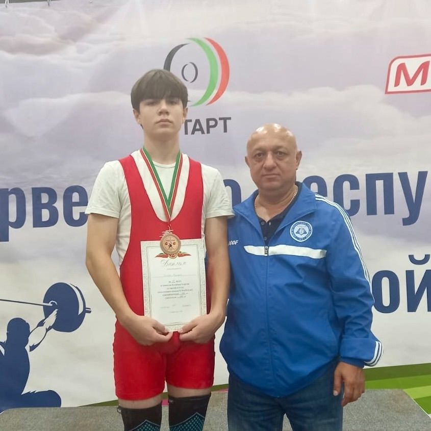 Лаишевский тяжелоатлет вошел в тройку призеров