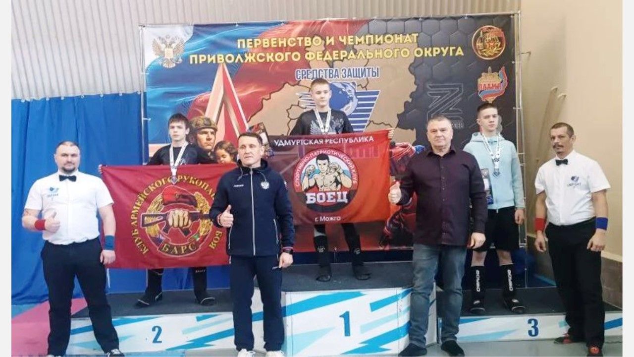 Блестяще выступили бойцы из Габишево на чемпионате и первенстве ПФО