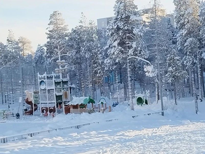 Зимний город в объективе фотоаппарата