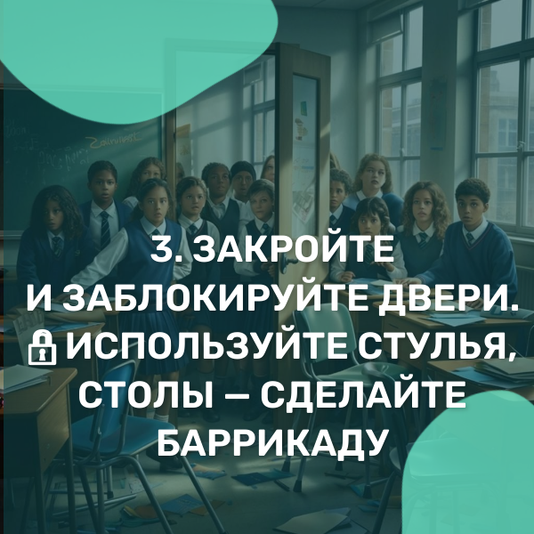 Девять правил поведения учеников при нападении террористов на школу