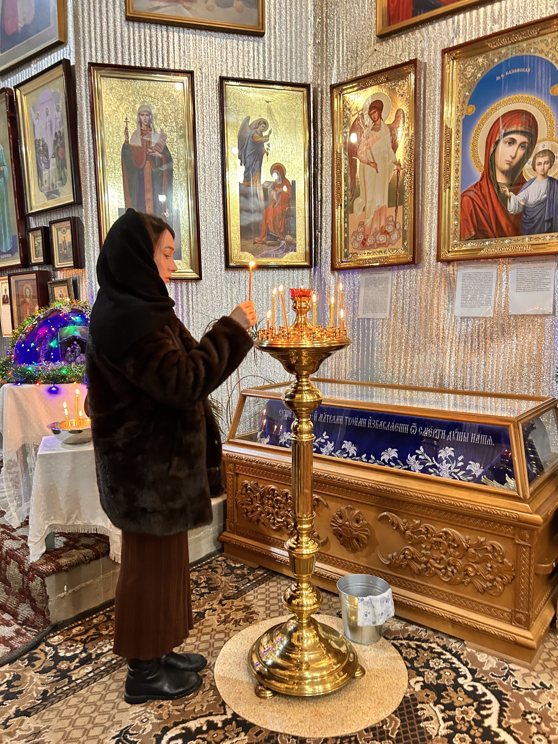 Лаишевские храмы встретили Рождество Христово торжественными богослужениями