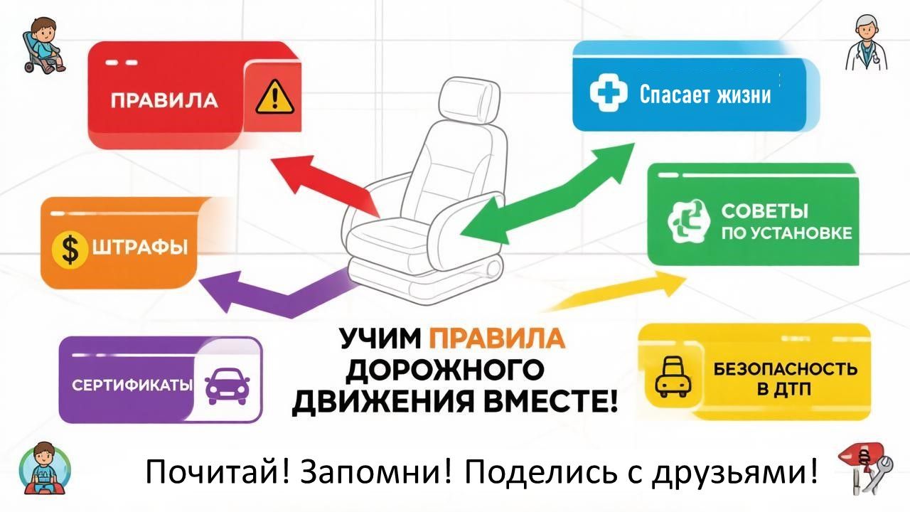 Безопасность на дороге: для чего нужны детские удерживающие устройства
