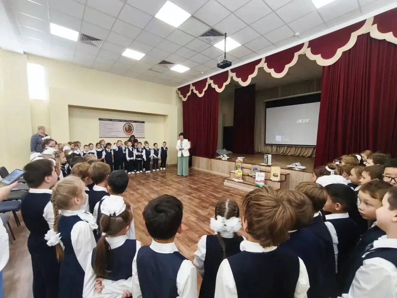 В Лаишевском районе провели торжественное посвящение в лицеисты
