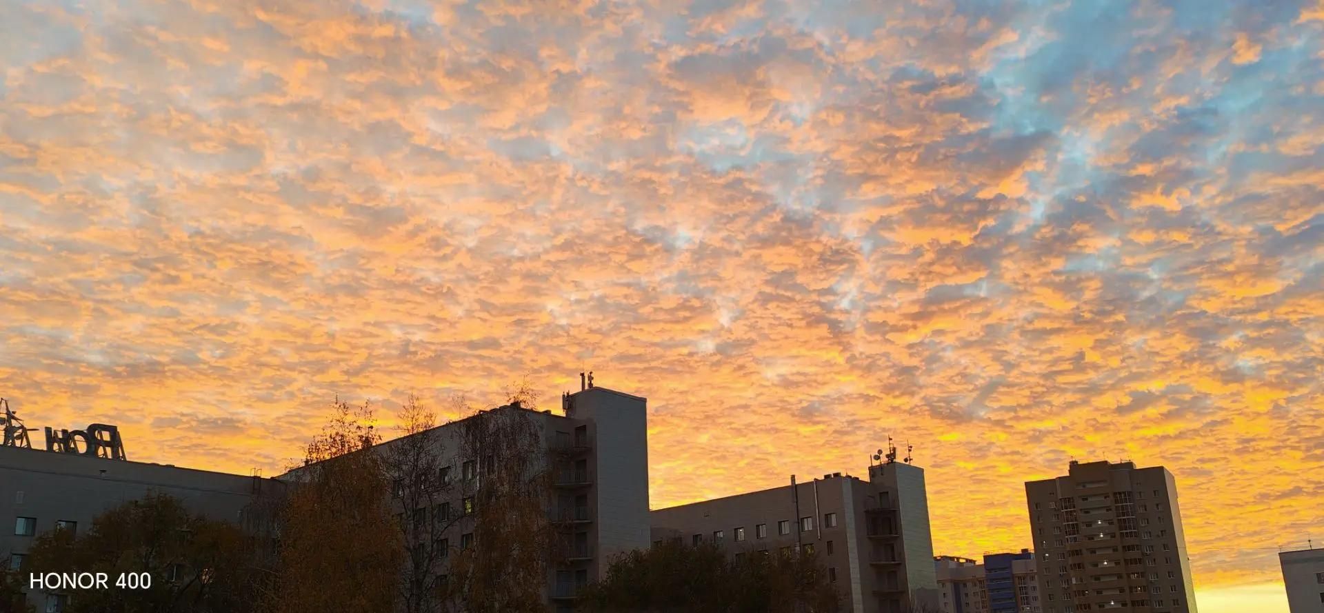 Осень вступает в права: яркие кадры заката тёплого сезона