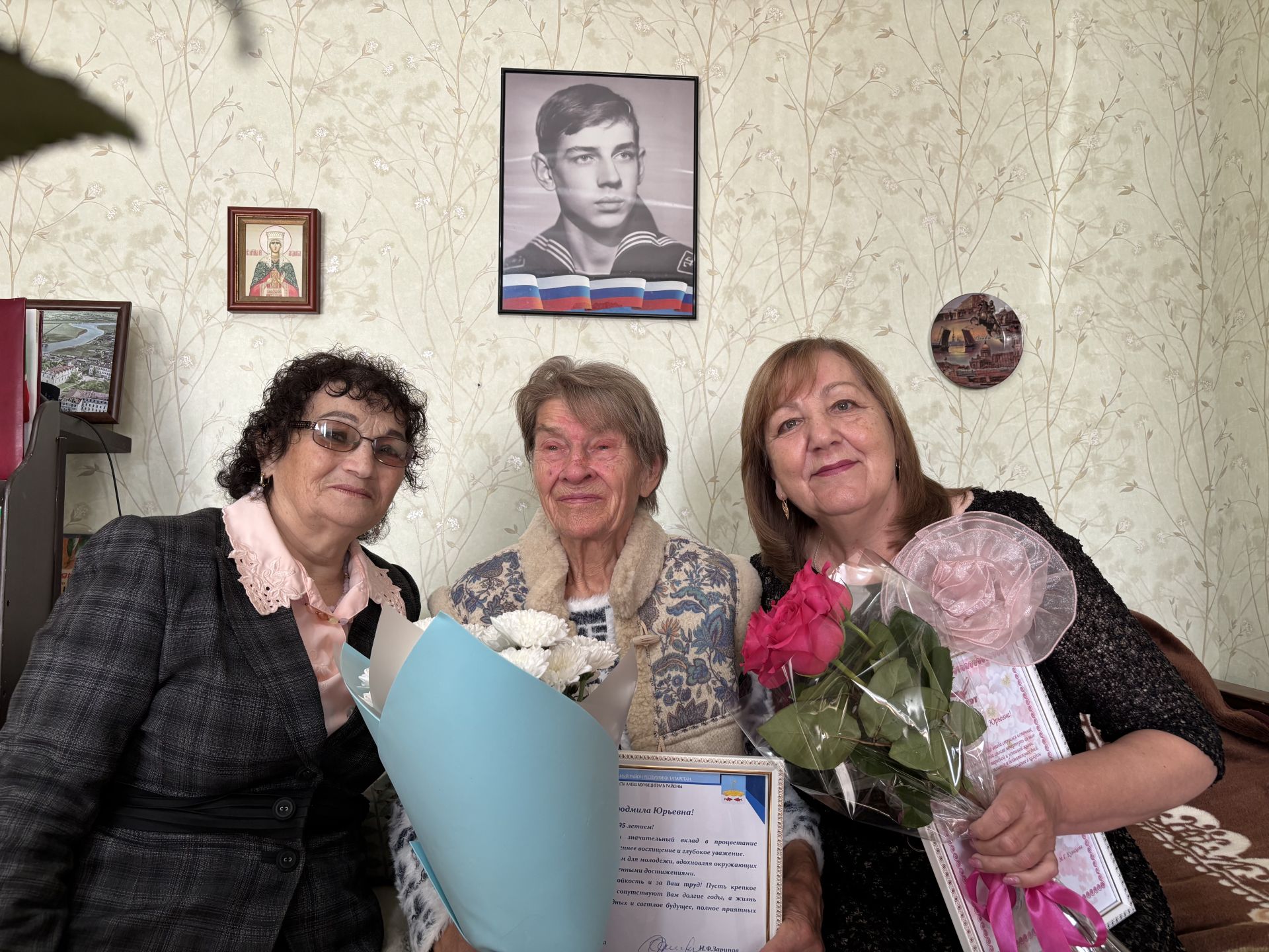 Легенда Лаишевского техникума Людмила Шипилова отмечает 95-летний юбилей