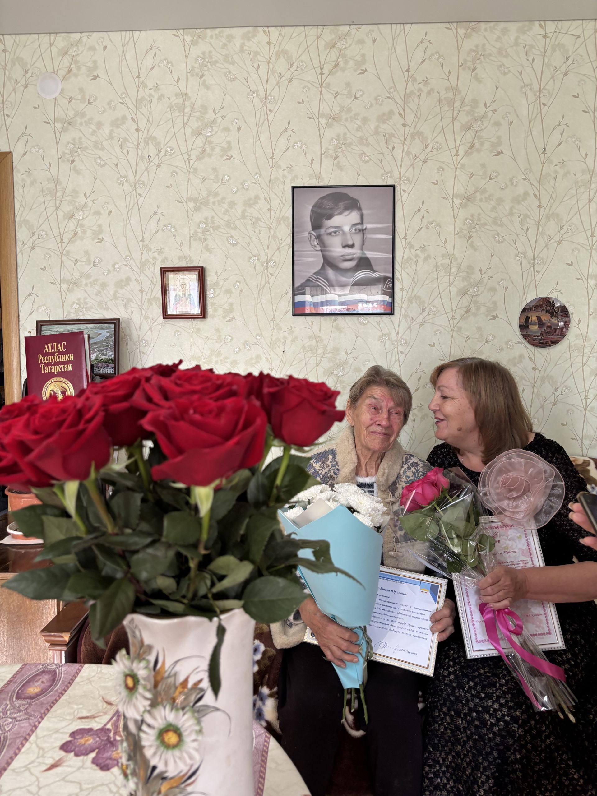 Легенда Лаишевского техникума Людмила Шипилова отмечает 95-летний юбилей