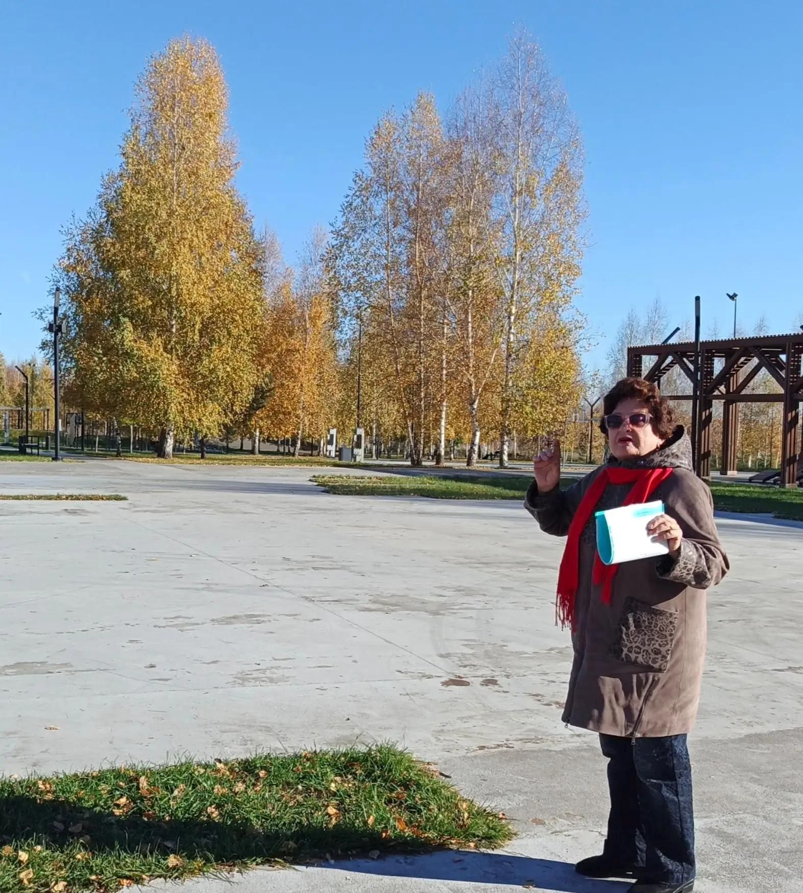 В лаишевском экстрим-парке осень прозвучала в стихах и песнях
