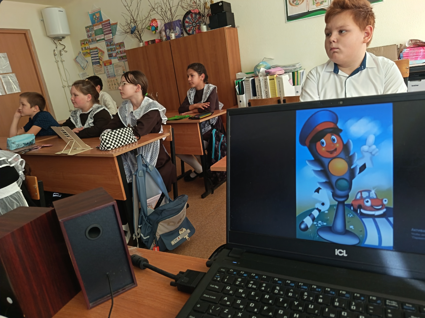 В Атабаевской школе провели инструктаж перед осенними каникулами