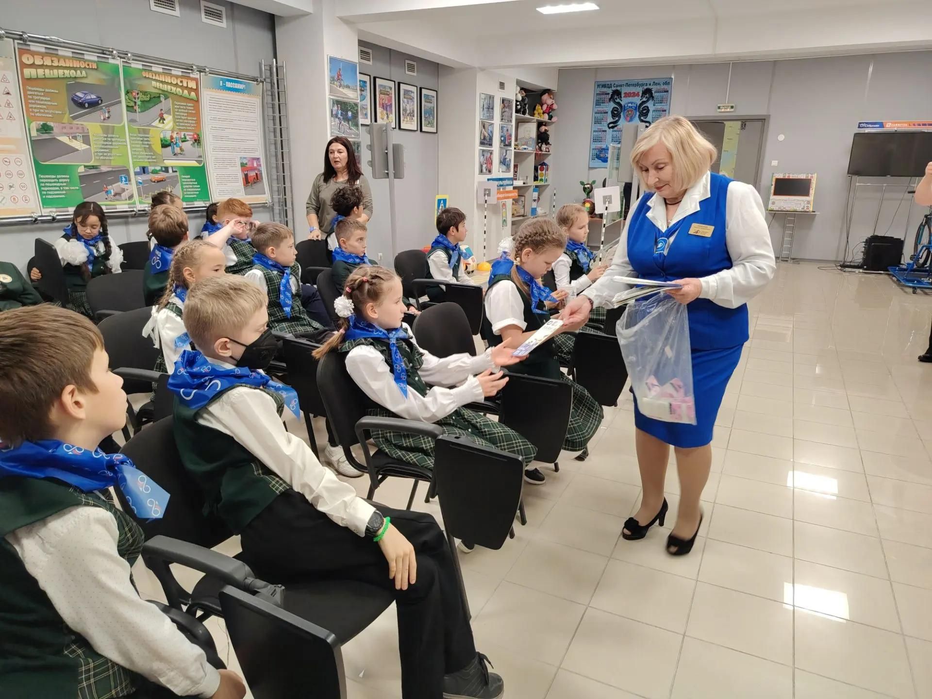 Третьеклассники из Никольского вступили в ряды ЮИД