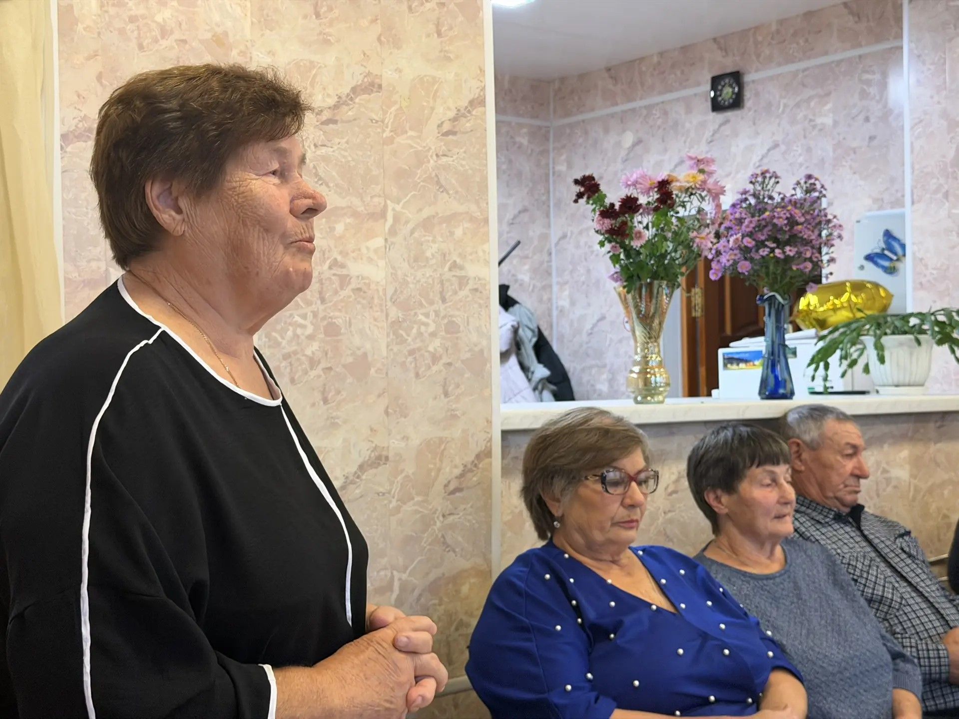 Как в селе Среднее Девятово поздравили старшее поколение