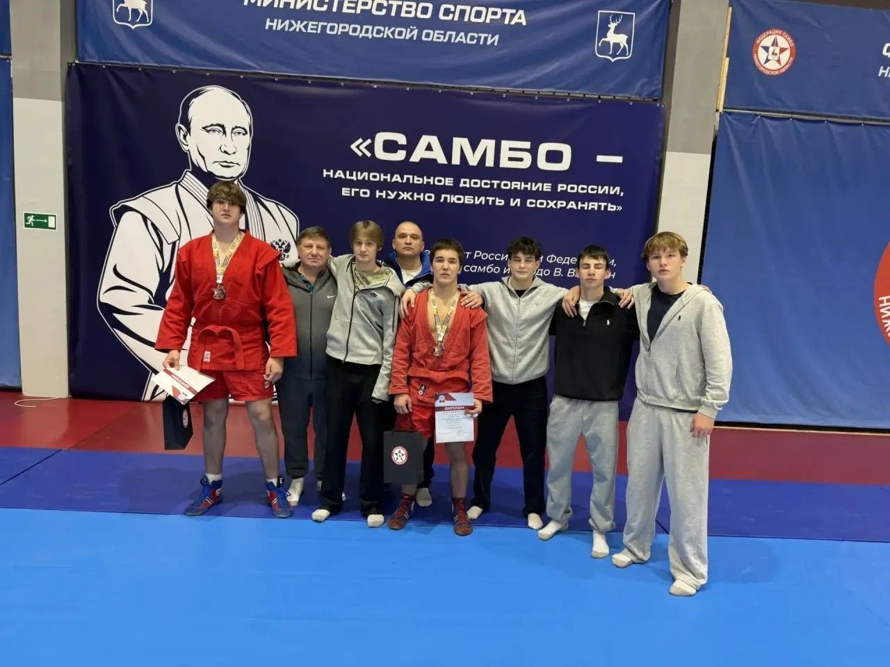 Спортсмен из Лаишевского района выиграл медаль на соревнованиях по боевому самбо