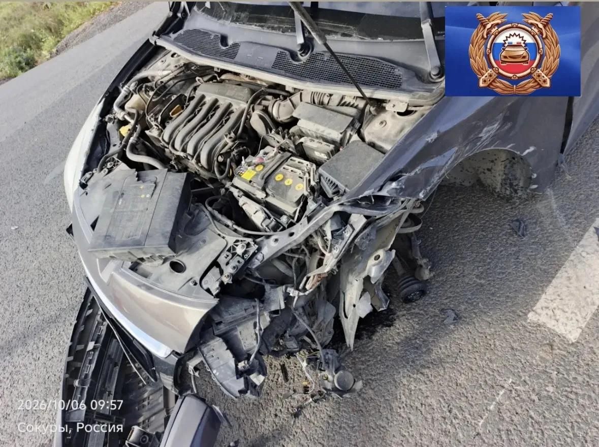 Один человек пострадал в столкновении BMW и Renault в Татарстане